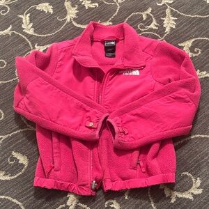 The North Face Kids Fuchsia fleece Jacket